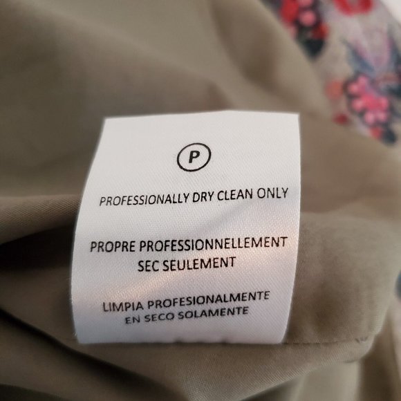 Siddhartha Bansal Anthropologie Womens Saanvi Floral Skirt Size 6 Gray Full Midi - Picture 9 of 12